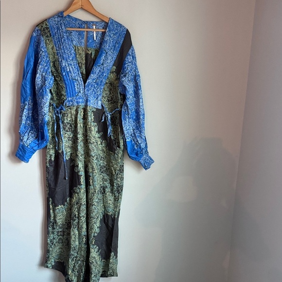 Free People Blooming Fields Jumpsuit Small - Picture 2 of 13